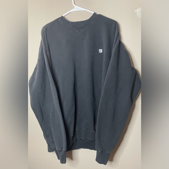 Fila Men's Black Crewneck Sweater Size XL - Picture 1 of 4